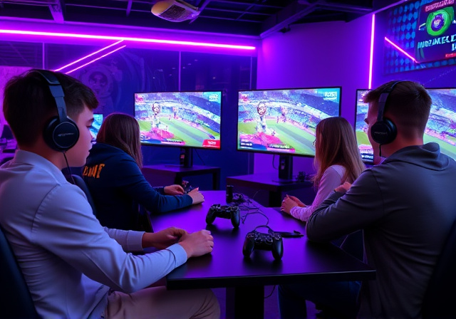 تیم نوجوانان در حال بازی